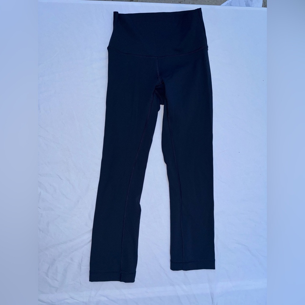 Lemon Black Kids Leggings